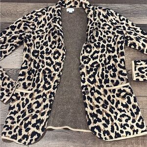 J. Crew Leopard Print Blazer